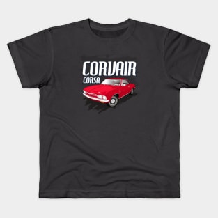 Corvair Corsa Classic Chevy Kids T-Shirt